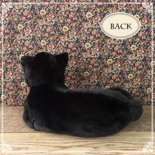 Amazon.co.jp: ニニアンドキノ 寝そべりにゃんこ 黒猫(成猫) 全長約